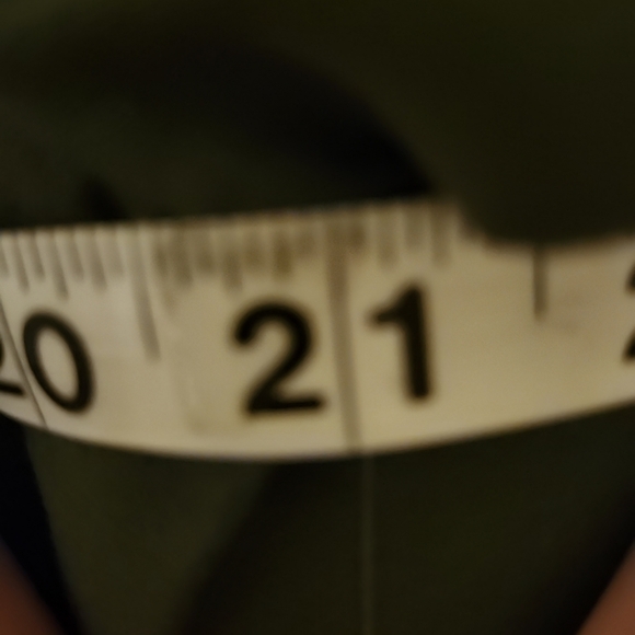 Arizona Jean Co XXL NWT Avocado Green Cotton Short Sleeve Top - Picture 8 of 10